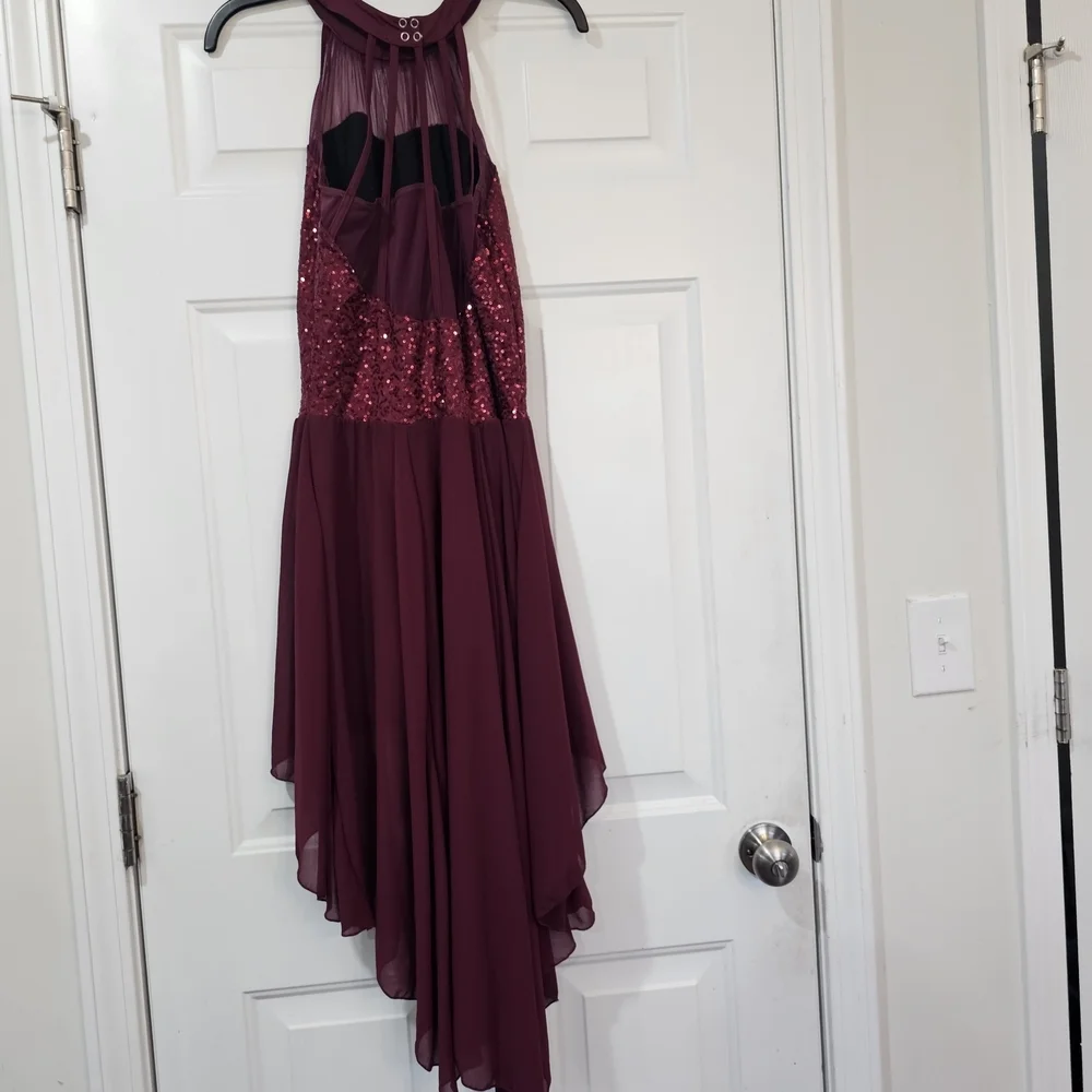 Weissman Burgundy Dance Costume